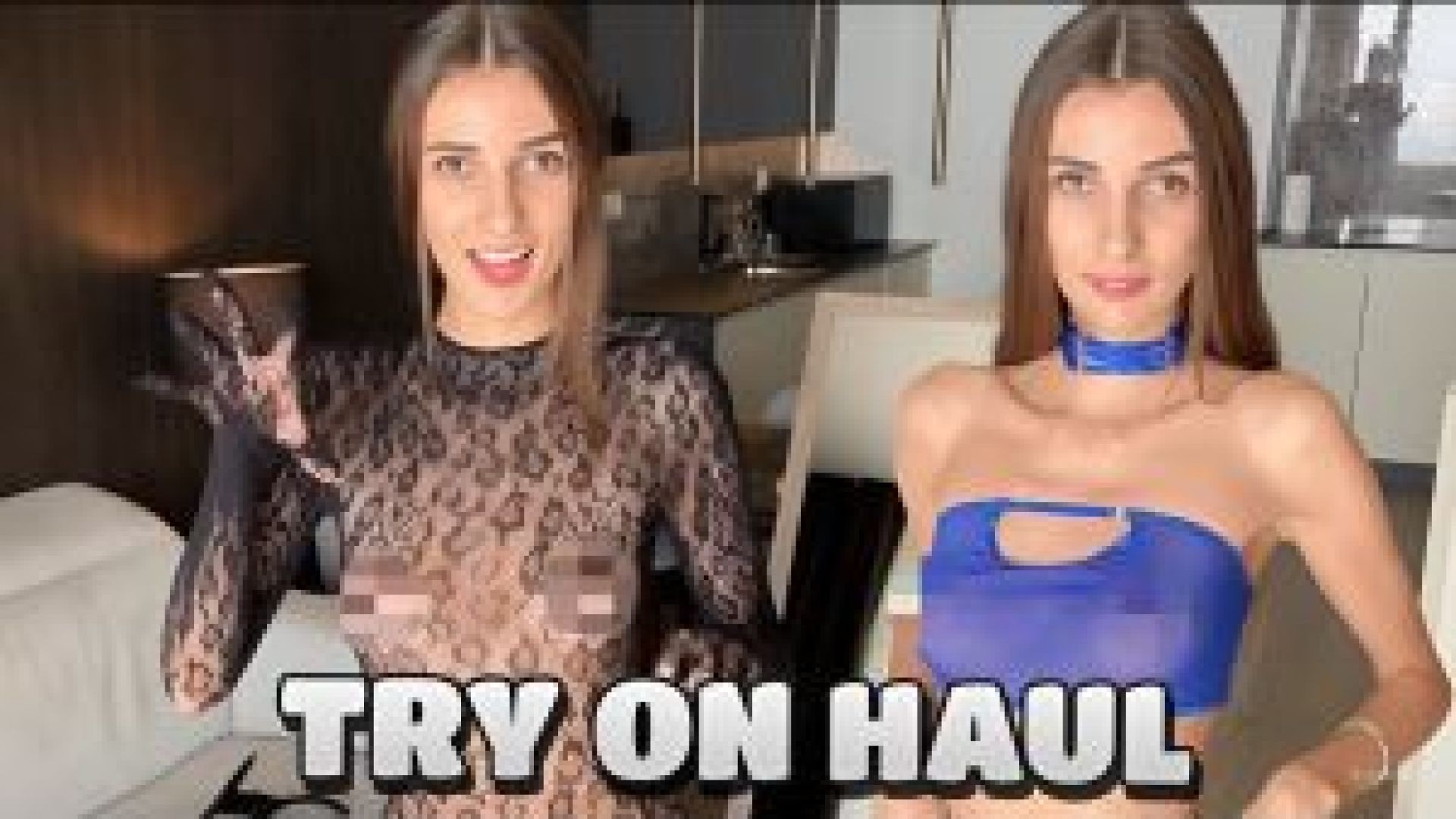 ⁣4K NEW LONG BODYSUIT TRY ON HAUL WITH KARI